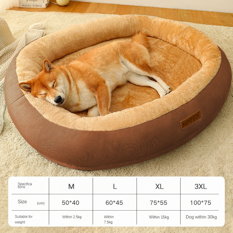 Removable And Washable Dog Bed Warm Cat Bed For Sleeping view 22