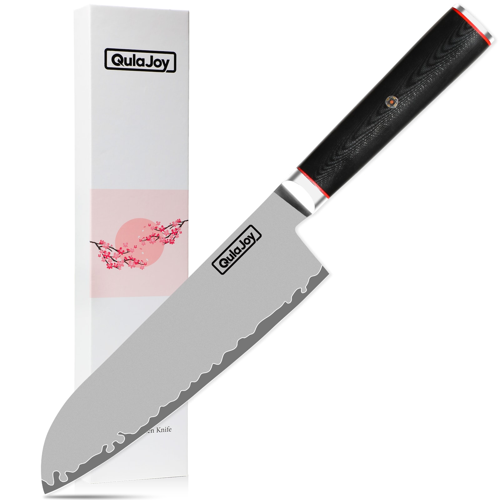 Qulajoy VG10 Chef Knife, Japanese 10Cr15MoV Steel Chefs Knives, Slicing Knife For Meat Vegetable view 3
