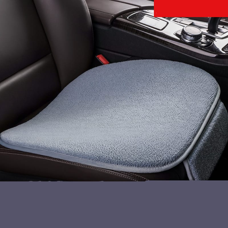 Car Seat Cushion Fleece Plush Winter Seat Cushion Without Backrest Single Piece view 15
