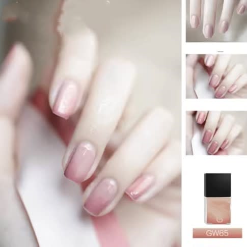 Temperature-changing Twilight Phototherapy Nail Polish Glue view 10