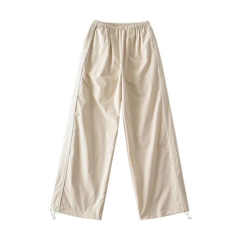 Women's Drawstring Striped Quick-drying Casual Pants view 5