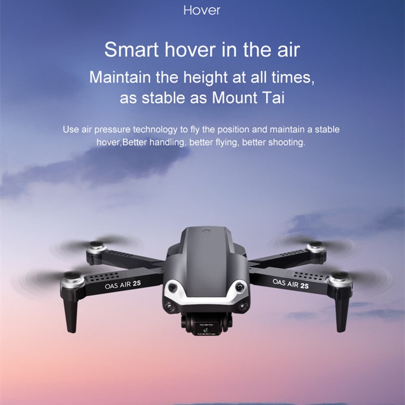 UAV Folding Four Axis 4K High Definition Dual Camera Aerial Model view 7