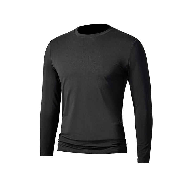 Modal Long Sleeve Men's Multi-coloured Business Bottom Shirt view 2