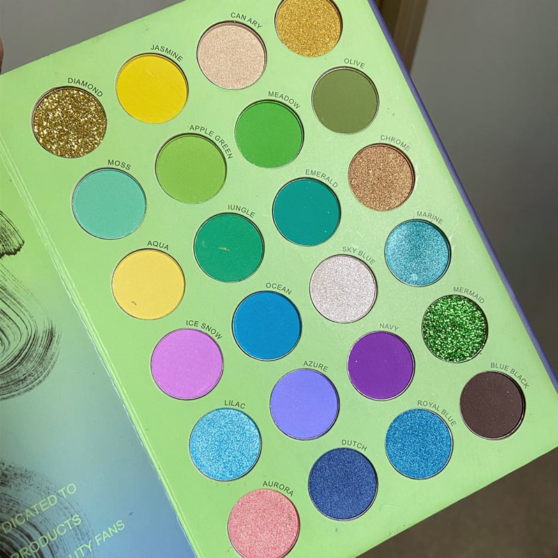 72-color Book Eyeshadow Matte Pearlescent Large Stage Makeup Easy To Color For Beginners view 2