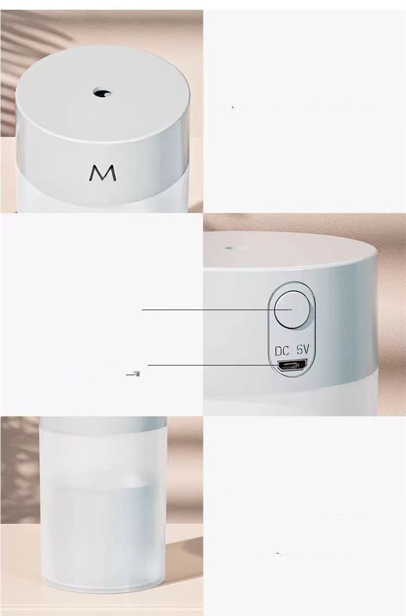 Aromatherapy Car 260ML Colorful Humidifier Office Mute view 3