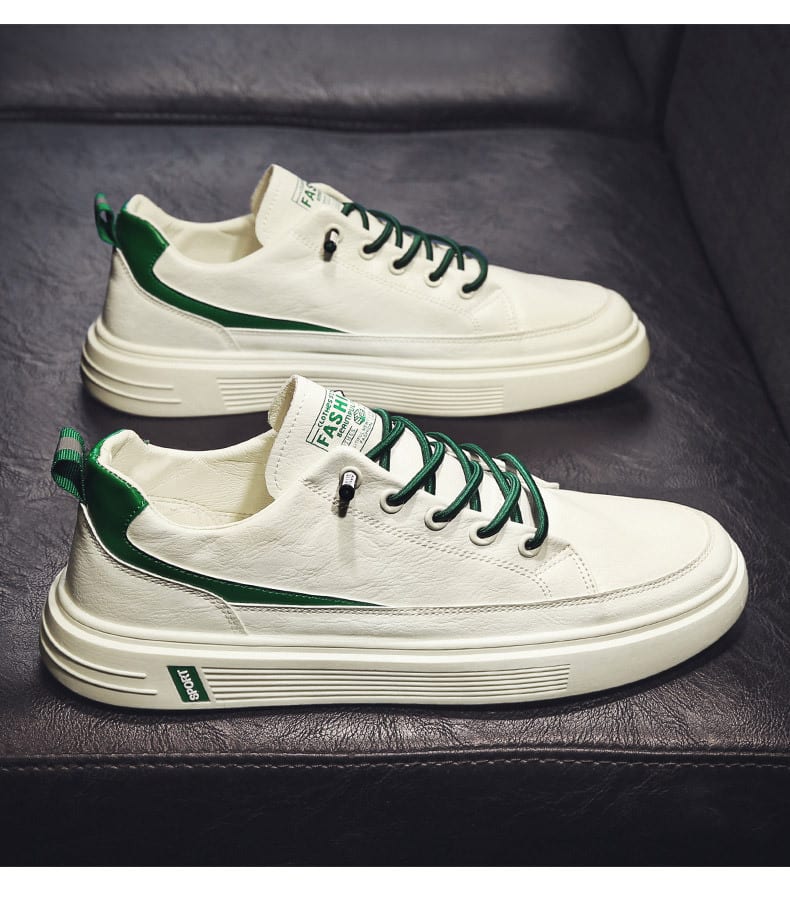 Korean Style Fashionable All-match White Shoes Men's Thin Casual Breathable Canvas Sneakers view 12