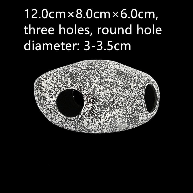 Aquarium Decorative Stone Decorations, Ponds, Ceramic Shrimp Farms view 6