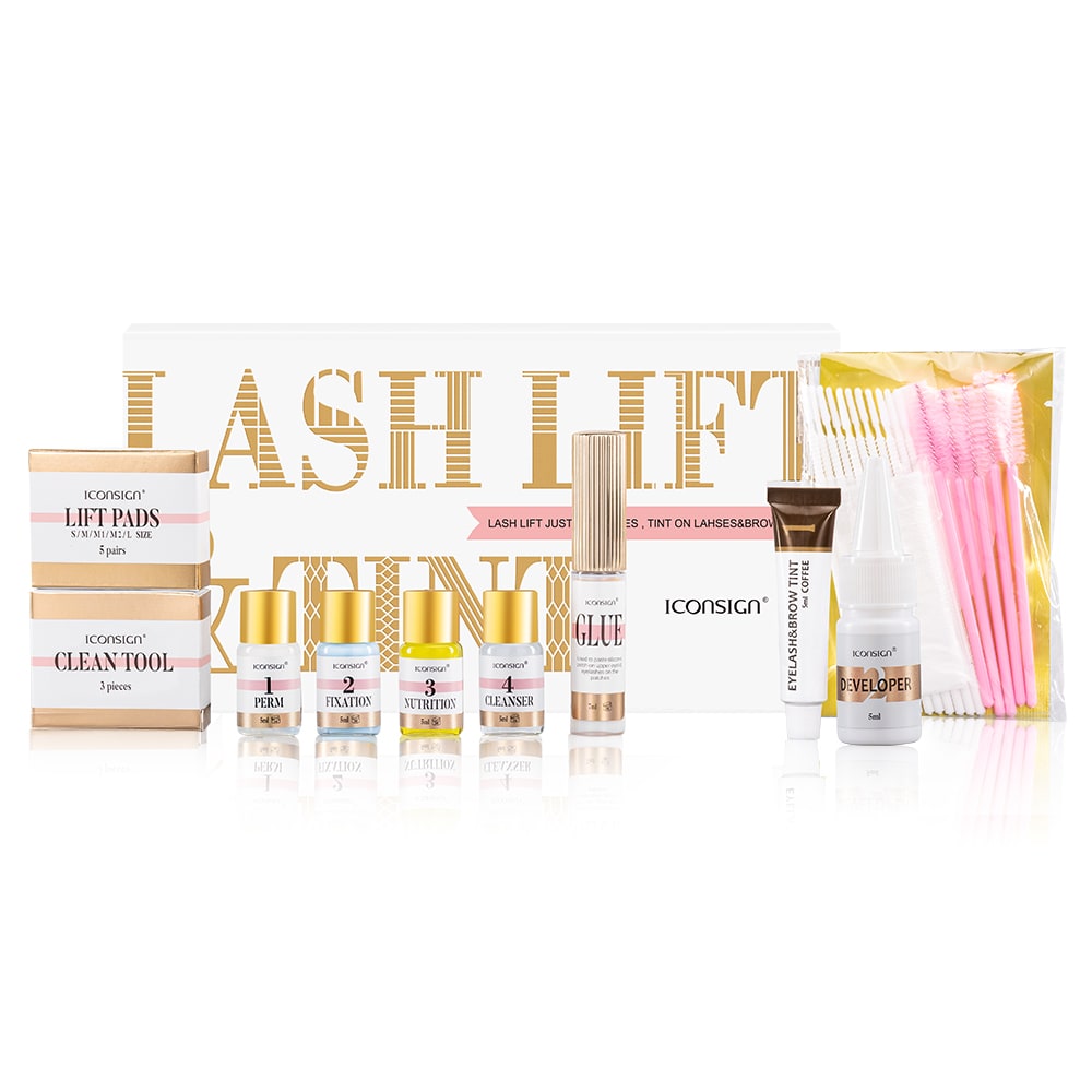 ICONSIGN Lash Lift EyeLash Eyebrow Dye Tint Kit Lashes Perm Set Brow Lamination Makeup Tools view 8