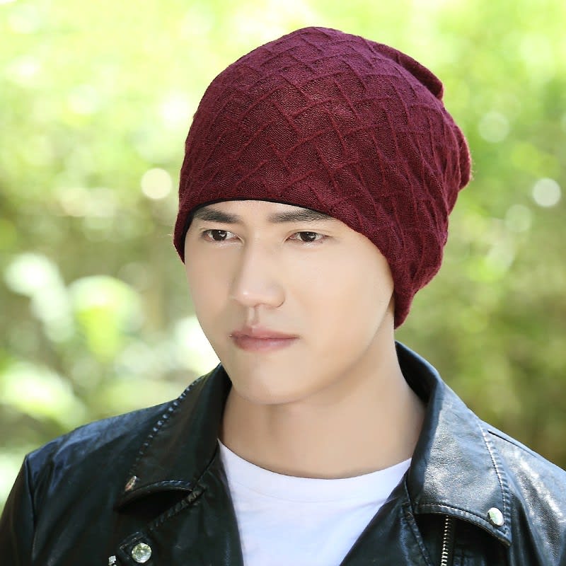 Male Autumn Winter Summer Baotou Hat Thin Headband view 6
