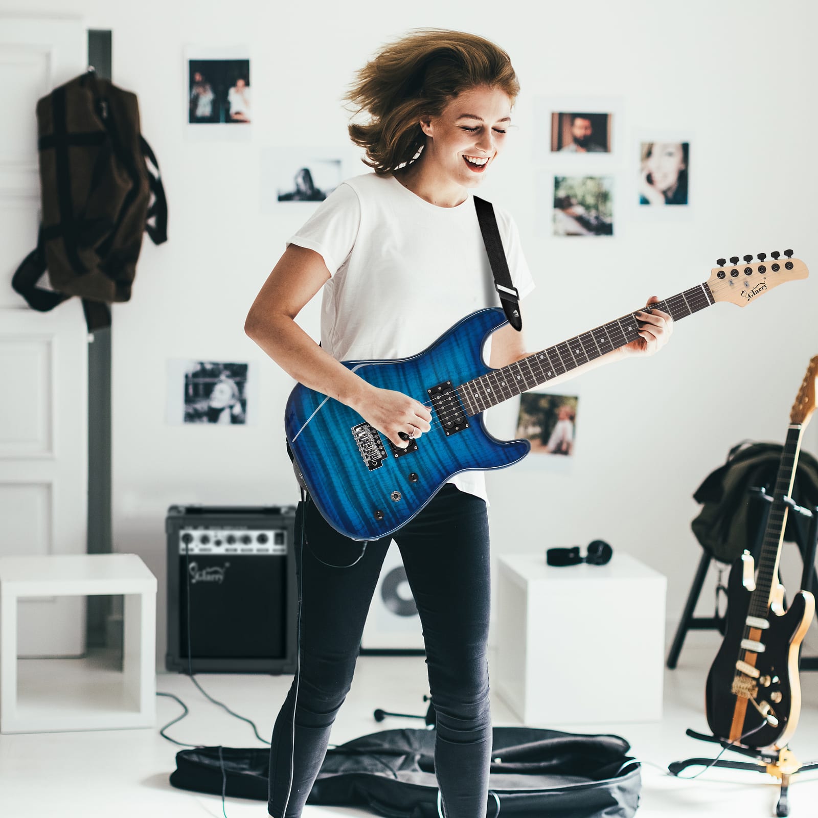 ST Electric Guitar, Speaker Set view 29