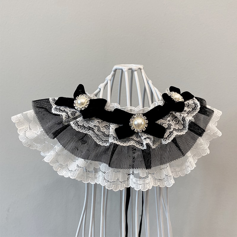 Cat Bib Collar Dog Drool Towel Pet Bow Tie view 6