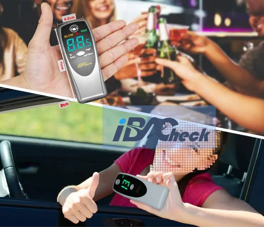 Alcohol Detector For Drunk Driving Detection For Professional Drivers. It Has High Sensitivity And Accurate Sensing Function. Fast Response And Precise Numerical Results view 6