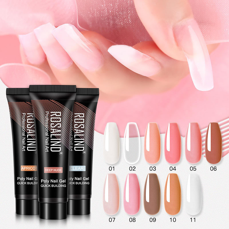 ROSALIND Manicure Extended Glue 15ml Crystal UV view 15