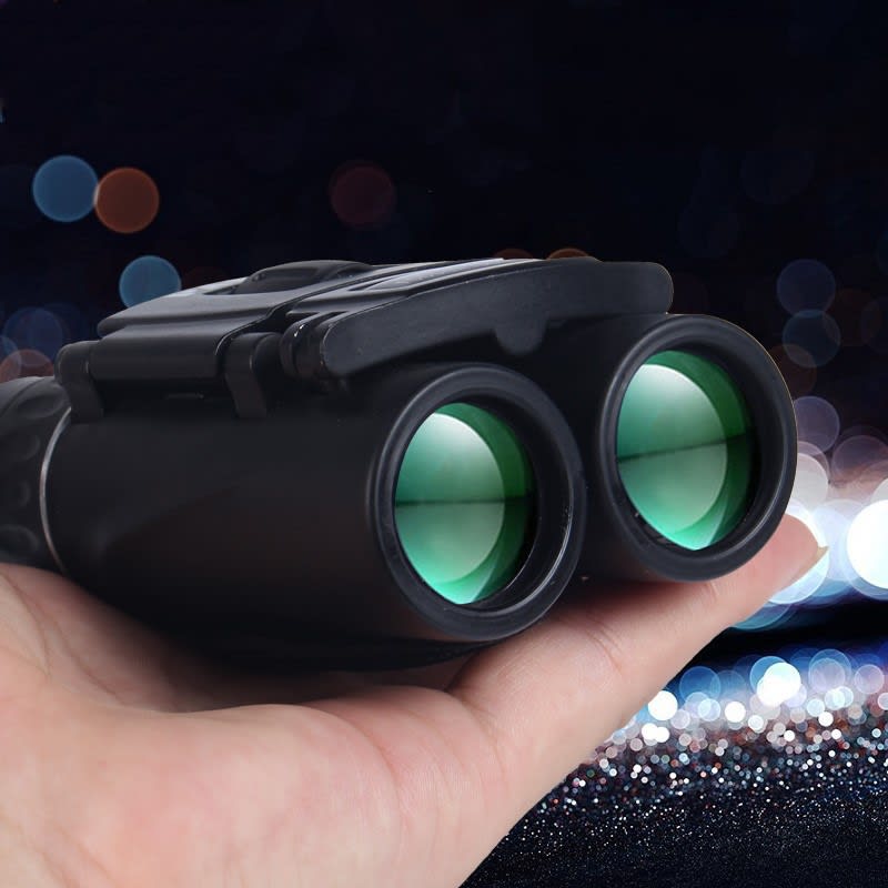 Folding Binoculars Factory, High-power, High-definition, Low-light Night Vision, Outdoor Pocket-sized Mini 40X22& view 1