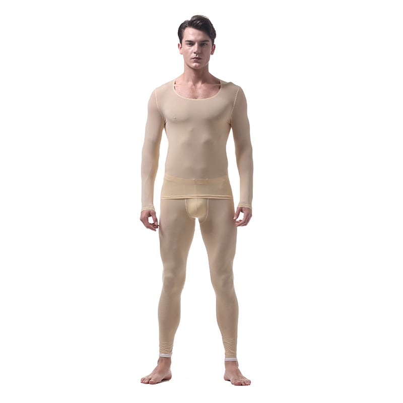 Thin Transparent Ice Silk Underwear Set view 3