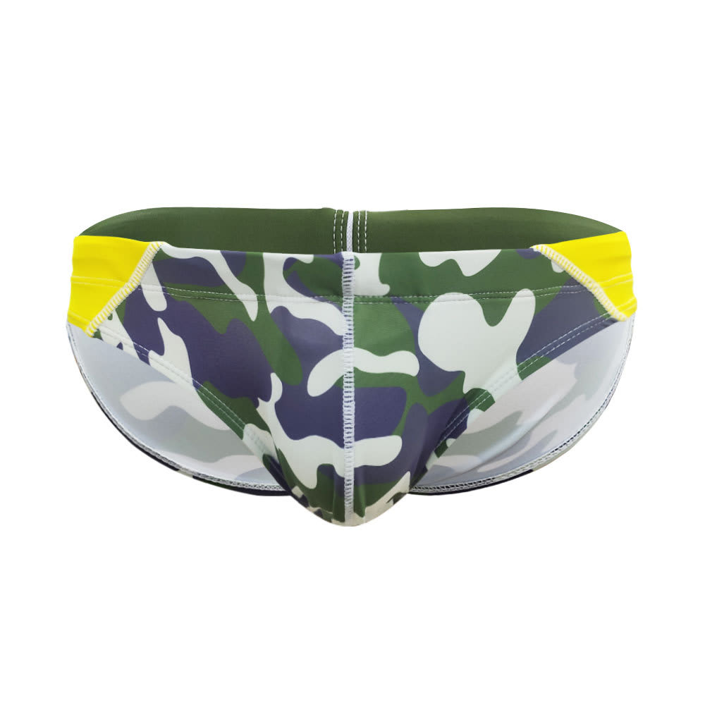 Men's Fitted Drainage Low Waist Swim Briefs view 5