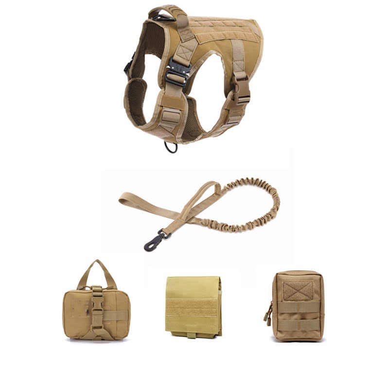 Tactical Dog Clothes Quick Disassembly Dog Vest Outdoor Pet Training Clothes view 27