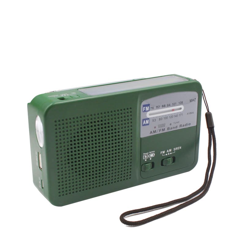 Solar Multifunctional Radio For Hand Power Generation view 4
