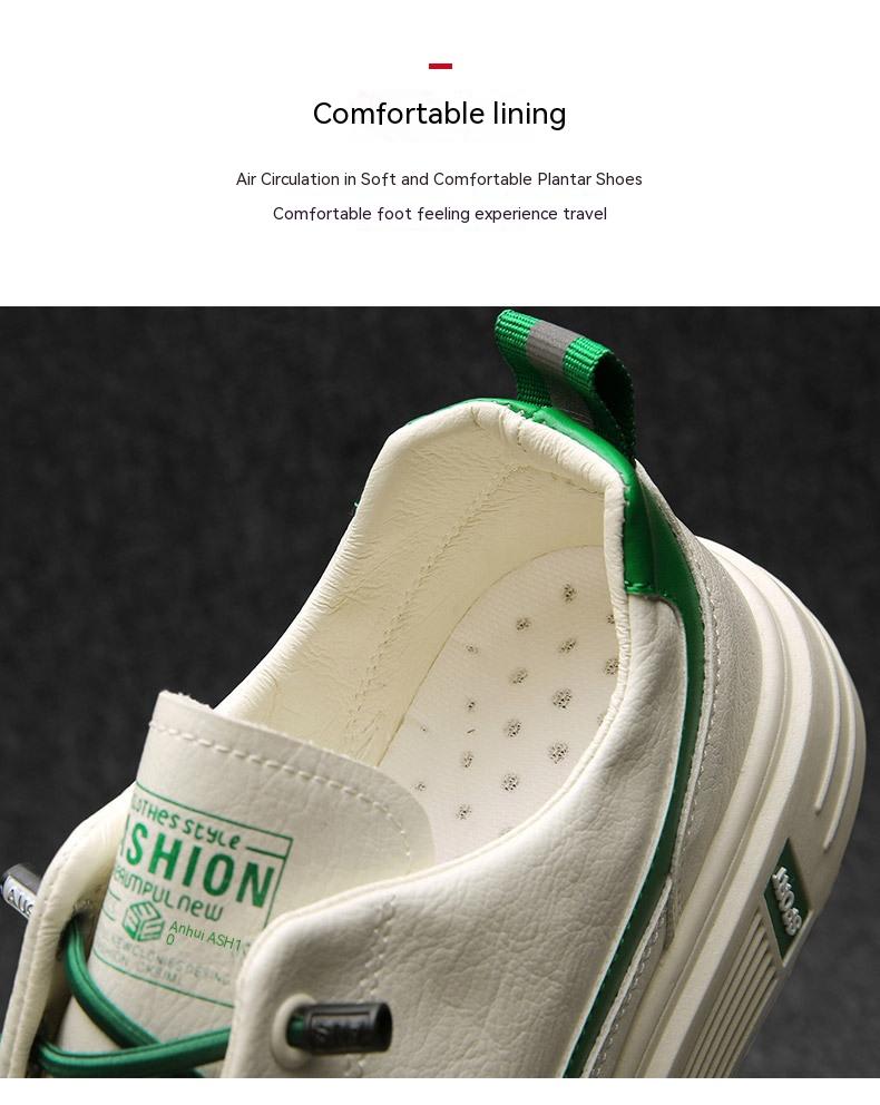 Korean Style Fashionable All-match White Shoes Men's Thin Casual Breathable Canvas Sneakers view 11