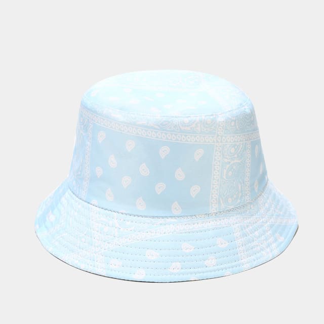 Bandana Print Bucket Hats With Multiple Colorways view 5