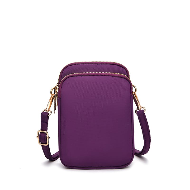 Small Shoulder Bags 3 Layers Of Pockets Mobile Phone Bag Outdoor Daily Crossbody Bag view 11