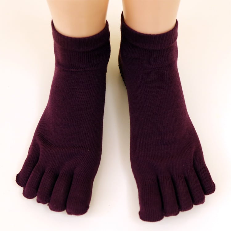 Men's Non-slip Cotton Sports Five-finger Socks view 2