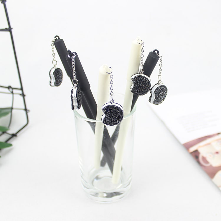 Pendant Gel Pen Student Creativity Popular Black And White view 4