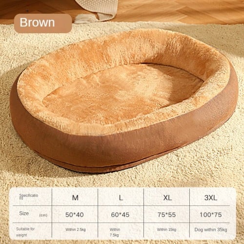 Removable And Washable Dog Bed Warm Cat Bed For Sleeping view 5