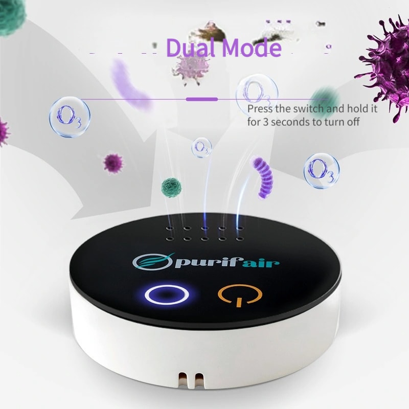 Air Purifier Disinfection And Deodorization Device Electric Multi Scenario Application Lightweight  Portable view 3