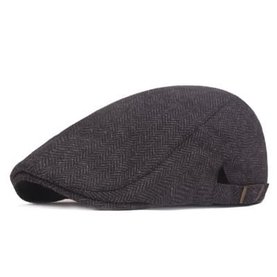 Autumn And Winter Woolen Mens And Womens Beret Caps view 3