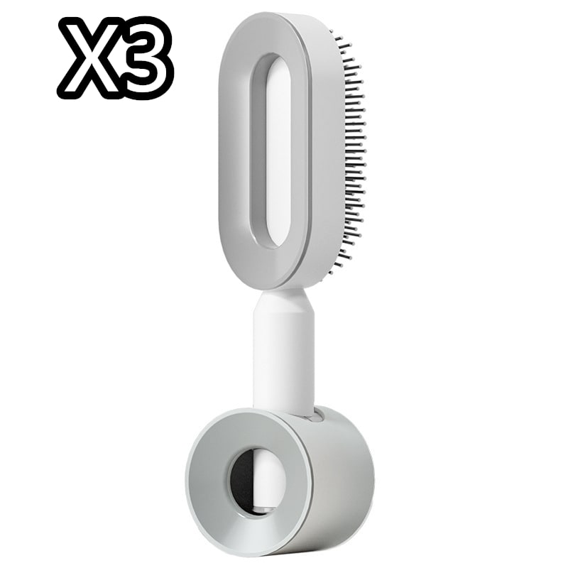 Self Cleaning Hair Brush For Women One-key Cleaning Hair Loss Airbag Massage Scalp Comb Anti-Static Hairbrush view 80