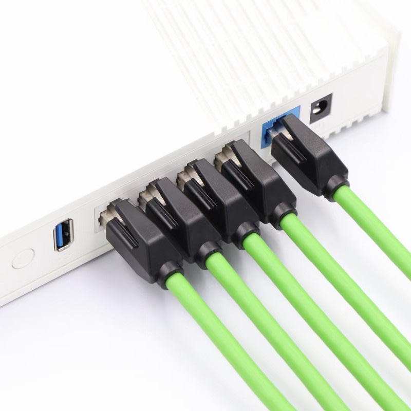 Gaorou Super Category 6 Gigabit High-speed Double-shielded Network Cable view 5