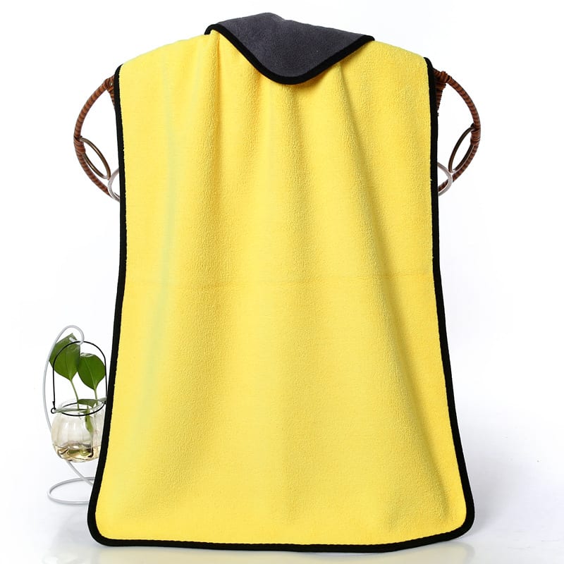 Pet Supplies Absorbent Towel Dog And Cat Bath Towel Fiber Absorbent Cloth Rag Pet Towel view 11