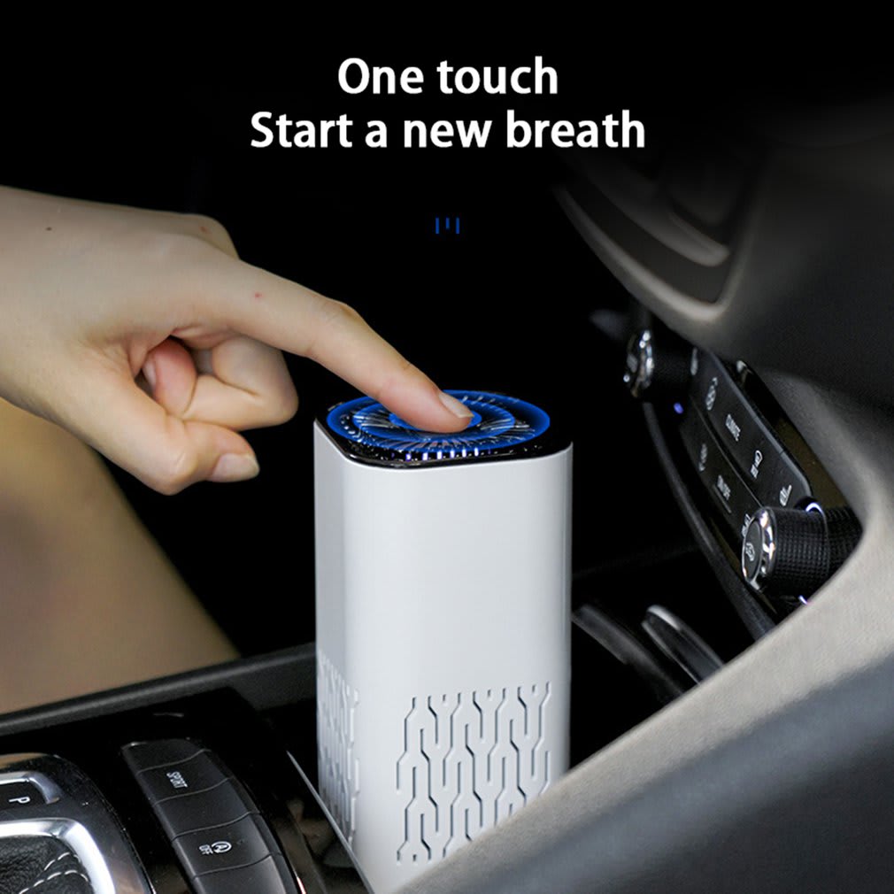 Car Air Purifier Portable Negative Ion Generator Remove Formaldehyde Dust Smoke Air Freshen Washer For Home Car view 15