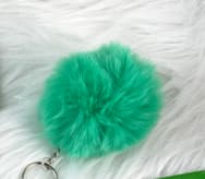 20 Colors Fluffy Fur Pom Pom Keychain Soft Faux Fur-like Ball Car Keyring Key Holder Women Bag Pendant Jewelry view 6