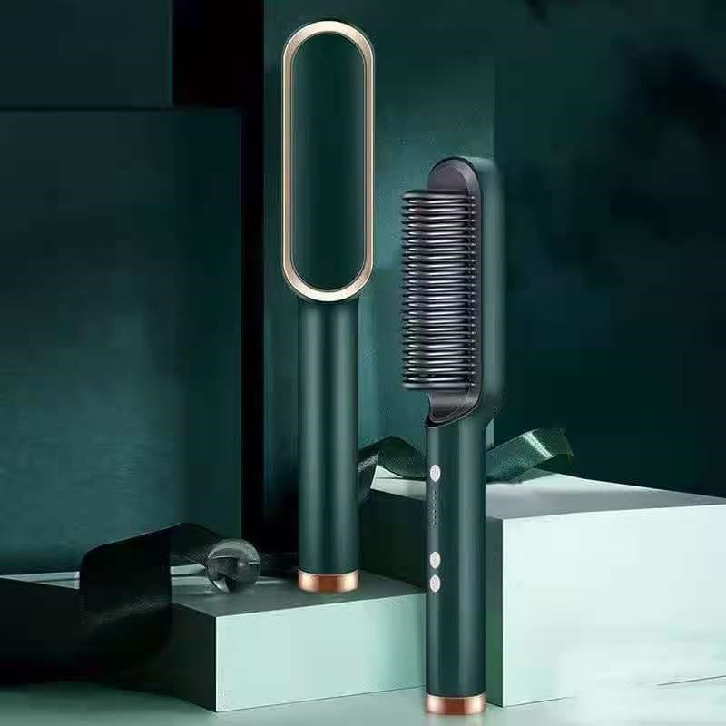 Multifunctional Electric Heating Hair Straightening Comb view 4