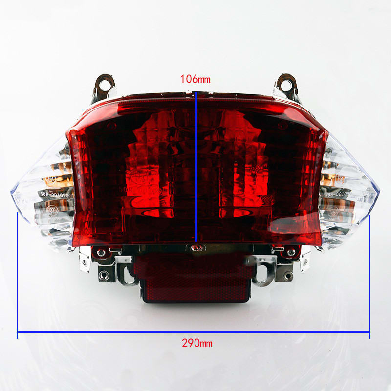 Motorcycle Guangyang 50 Tail Light Kobayashi Hai 50 Tail Light Xiao Guanyang 50 Light Rear Turn Signal Tail Light view 3