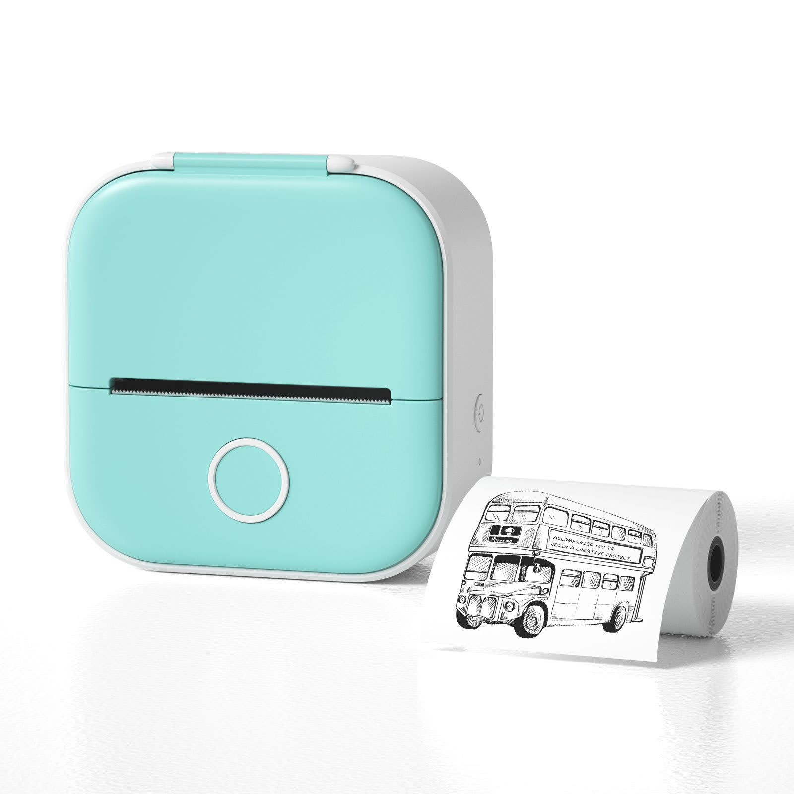 Portable Mini Thermal Label Printer Home Photo Printer Student Wrong Question Printer Bluetooth-compatible Mini Label Printer Price Tag view 10