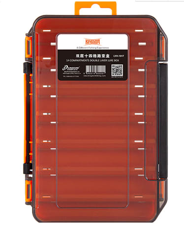 Multifunctional double-layer bait storage box view 10