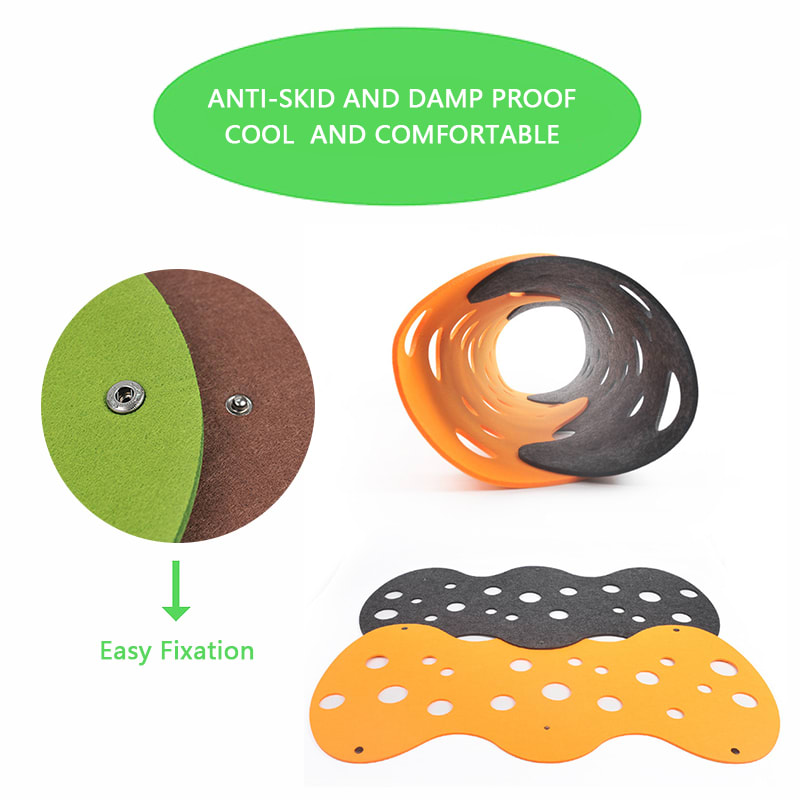 Cat Tunnel Cat Toy Felt Pom Splicing Deformable Kitten Nest Collapsible Tube House Tunnel Interactive Pet Toy Cat Accessories view 4