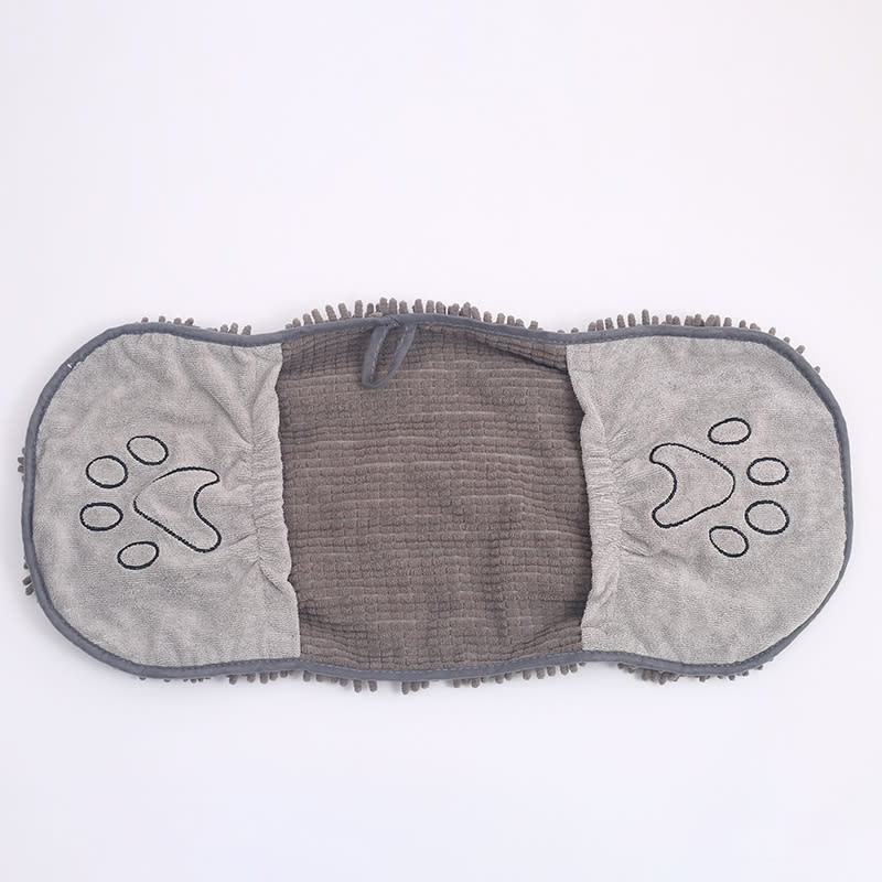 Pet Scrubbing Towel For Cats And Gloved Bath Towels view 4