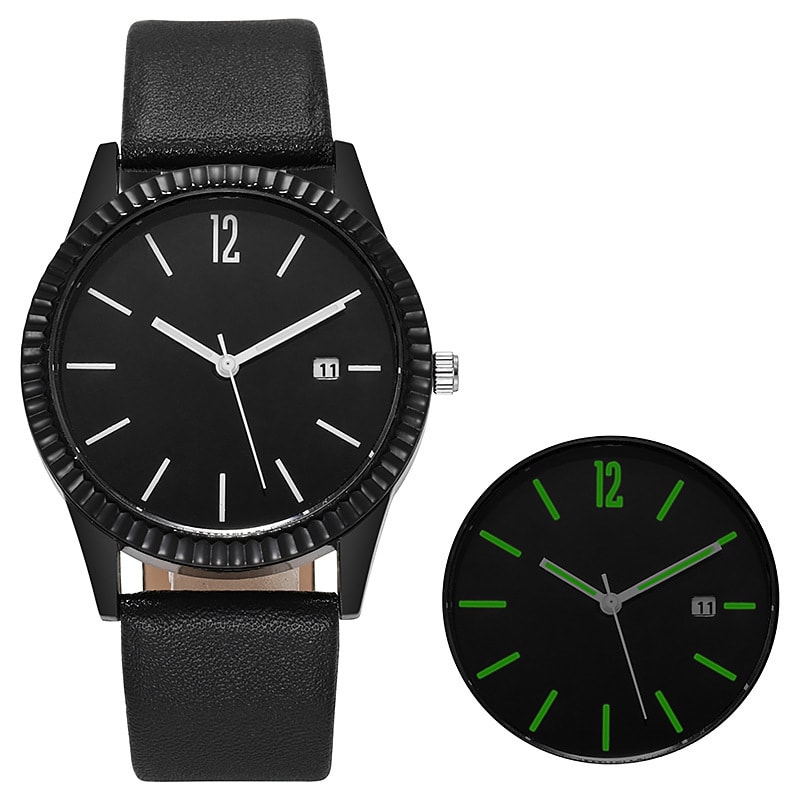 Multifunctional Calendar Belt Fashion Quartz Watch view 5