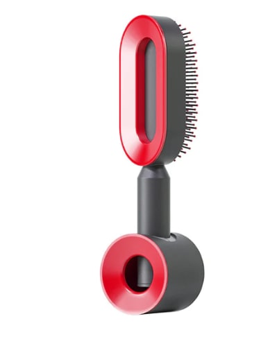 Self Cleaning Hair Brush For Women One-key Cleaning Hair Loss Airbag Massage Scalp Comb Anti-Static Hairbrush view 23