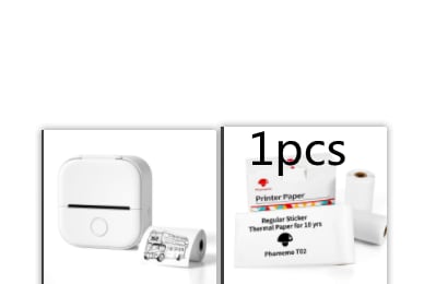 Portable Mini Thermal Label Printer Home Photo Printer Student Wrong Question Printer Bluetooth-compatible Mini Label Printer Price Tag view 58
