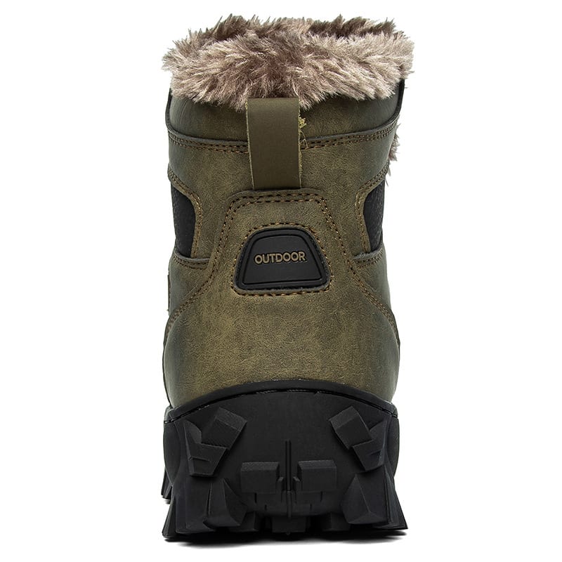 Men's Plus Size Warm High Top Outdoor Cotton Shoes view 2