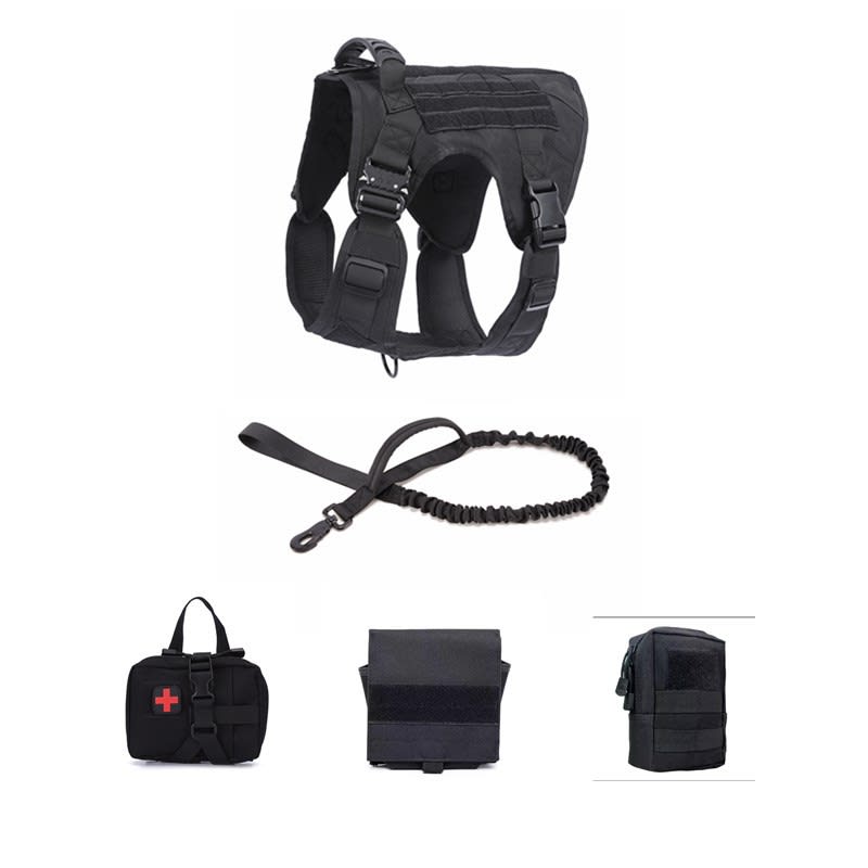 Tactical Dog Clothes Quick Disassembly Dog Vest Outdoor Pet Training Clothes view 5