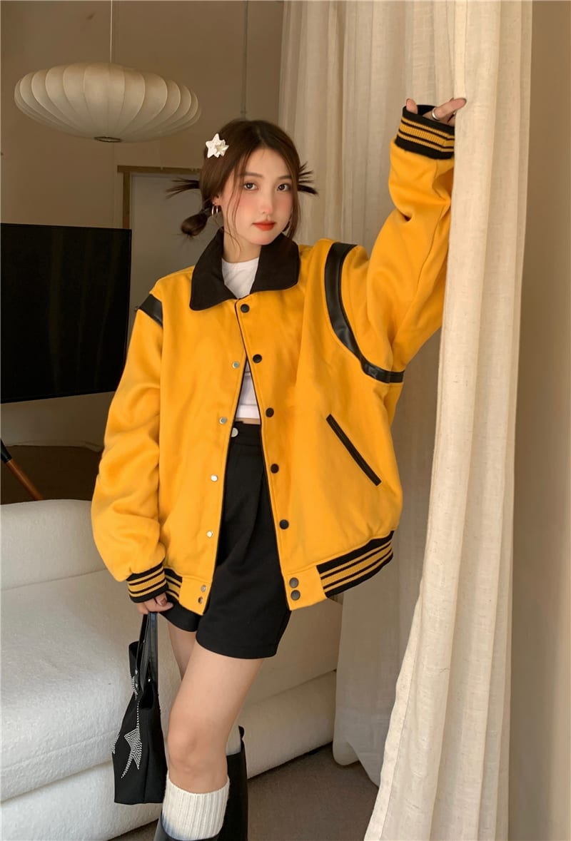 Design Sense Loose Couple Baseball Uniform view 4