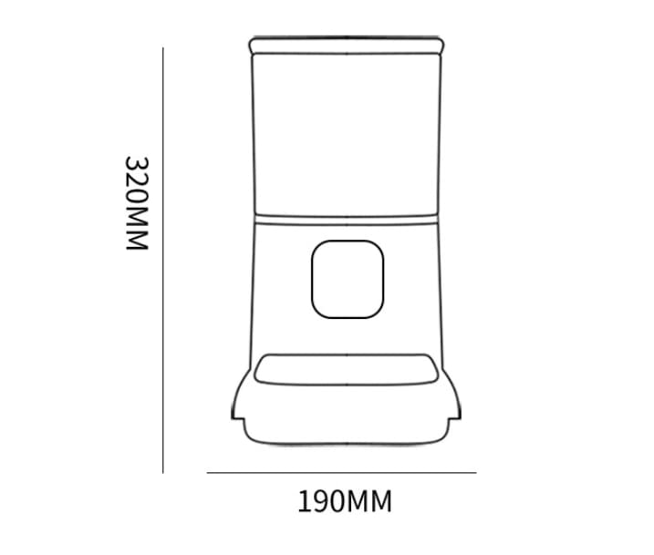 Pet Automatic Feeder Large Capacity Smart Voice Recorder APP Control Timer Feeding Cat Dog Food Dispenser With WiFi Pet Bo view 4