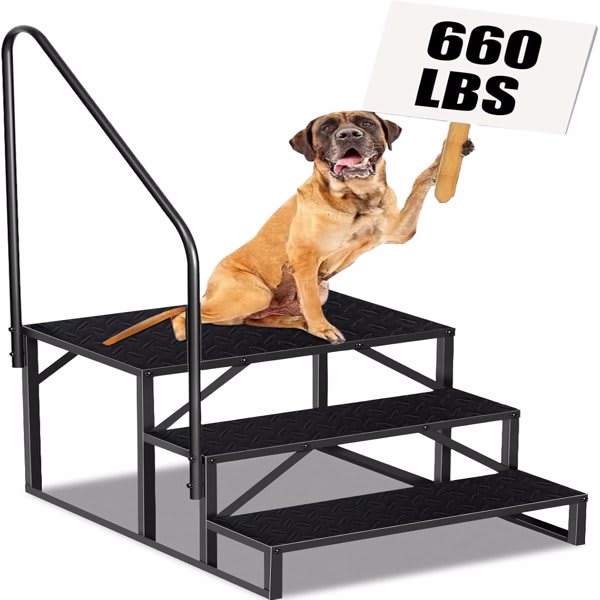 RV Ladder Stool, 3-level Ladder view 2