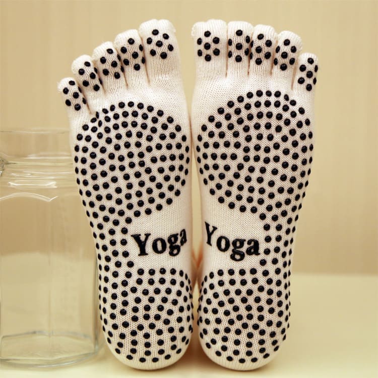 Men's Non-slip Cotton Sports Five-finger Socks view 9